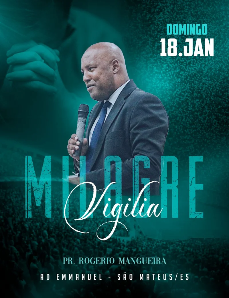 Vigília do Milagre na Igreja | Eventos | Arte para Igreja Editável no Canva | Cartaz Vigília do Milagre na Igreja | Eventos | Arte para Igreja Editável no Canva | Cartaz