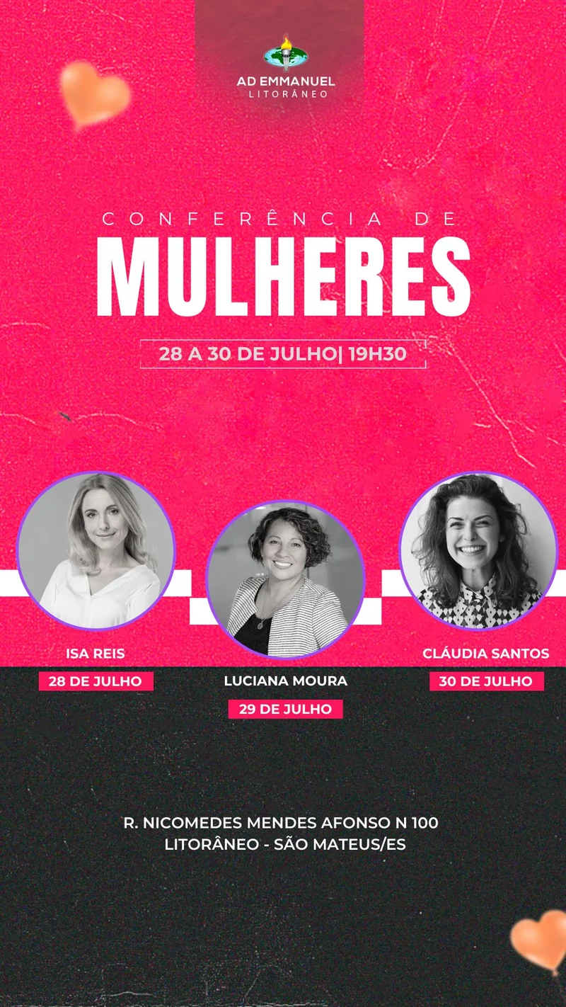 Conferência de Mulheres - Força, Fé e Propósito | Eventos | Arte para Igreja Editável no Canva | Story Conferência de Mulheres - Força, Fé e Propósito | Eventos | Arte para Igreja Editável no Canva | Story