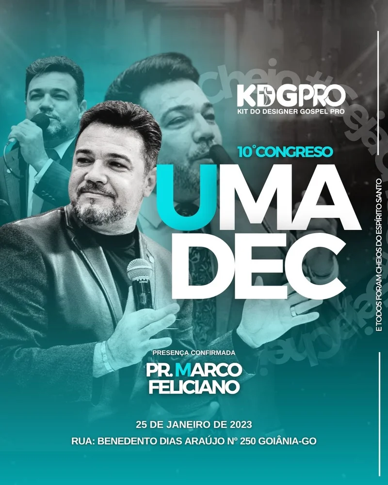 10º Congresso Uma Década - Celebrando a Visão | Eventos | Arte para Igreja Editável no Canva | Cartaz 10º Congresso Uma Década - Celebrando a Visão | Eventos | Arte para Igreja Editável no Canva | Cartaz