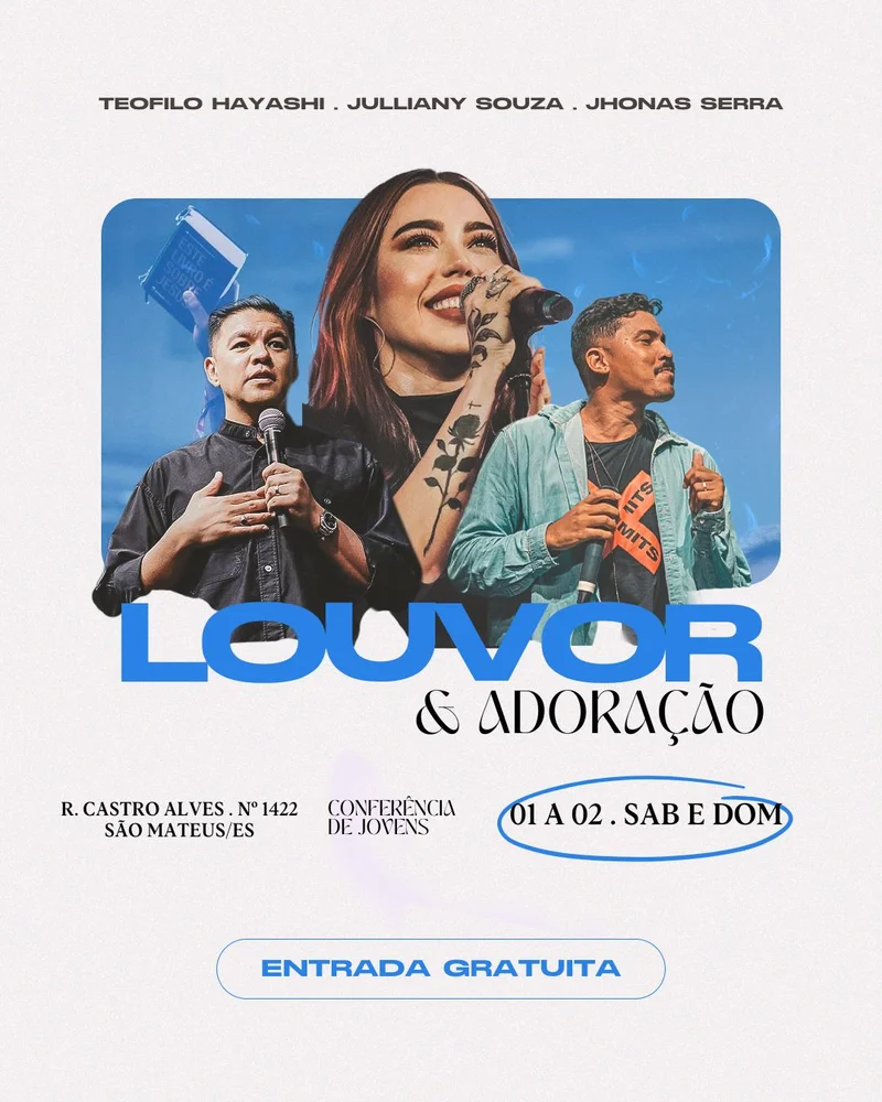 Louvor e Adoração - Mergulho na Presença de Deus | Eventos | Arte para Igreja Editável no Canva | Cartaz Louvor e Adoração - Mergulho na Presença de Deus | Eventos | Arte para Igreja Editável no Canva | Cartaz