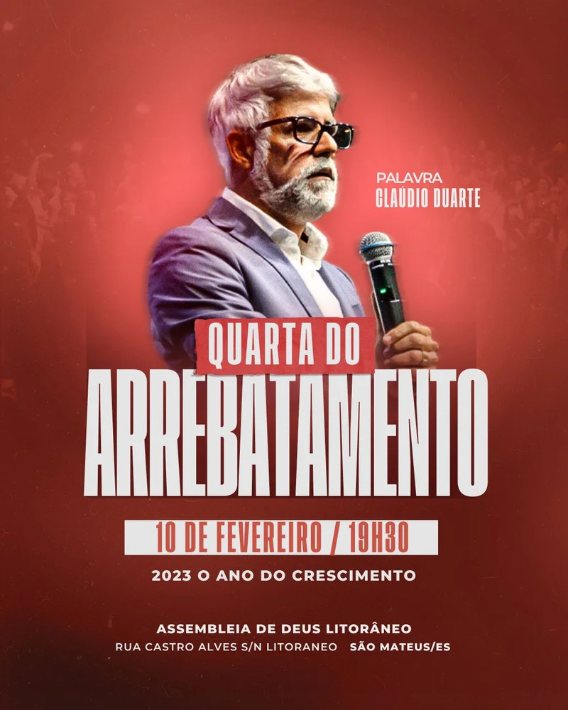 Quarta do Arrebatamento - Prepare-se para o Encontro | Eventos | Arte para Igreja Editável no Canva | Cartaz Quarta do Arrebatamento - Prepare-se para o Encontro | Eventos | Arte para Igreja Editável no Canva | Cartaz