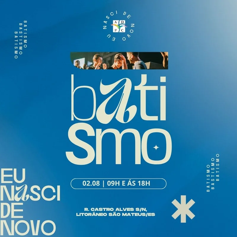 Batismo nas Águas - Aliança e Vida Nova | Batismo | Arte para Igreja Editável no Canva | Feed Batismo nas Águas - Aliança e Vida Nova | Batismo | Arte para Igreja Editável no Canva | Feed