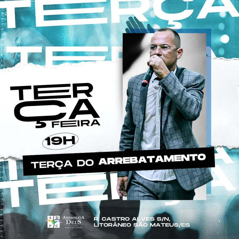 Terça do Arrebatamento – Culto de Profecia | Eventos | Arte para Igreja Editável no Canva | Feed Terça do Arrebatamento – Culto de Profecia | Eventos | Arte para Igreja Editável no Canva | Feed