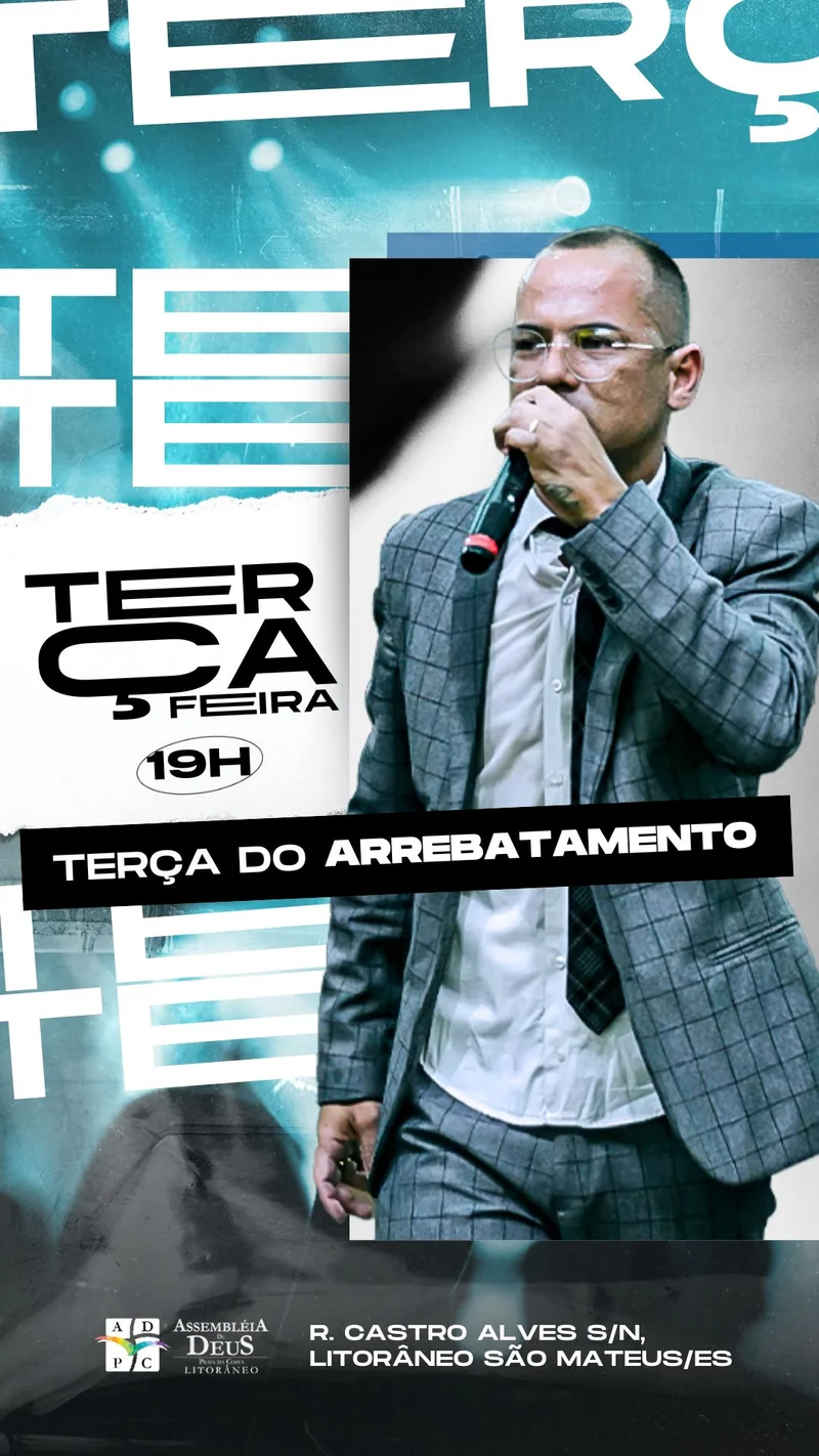 Terça do Arrebatamento – Culto de Profecia | Eventos | Arte para Igreja Editável no Canva | Story Terça do Arrebatamento – Culto de Profecia | Eventos | Arte para Igreja Editável no Canva | Story