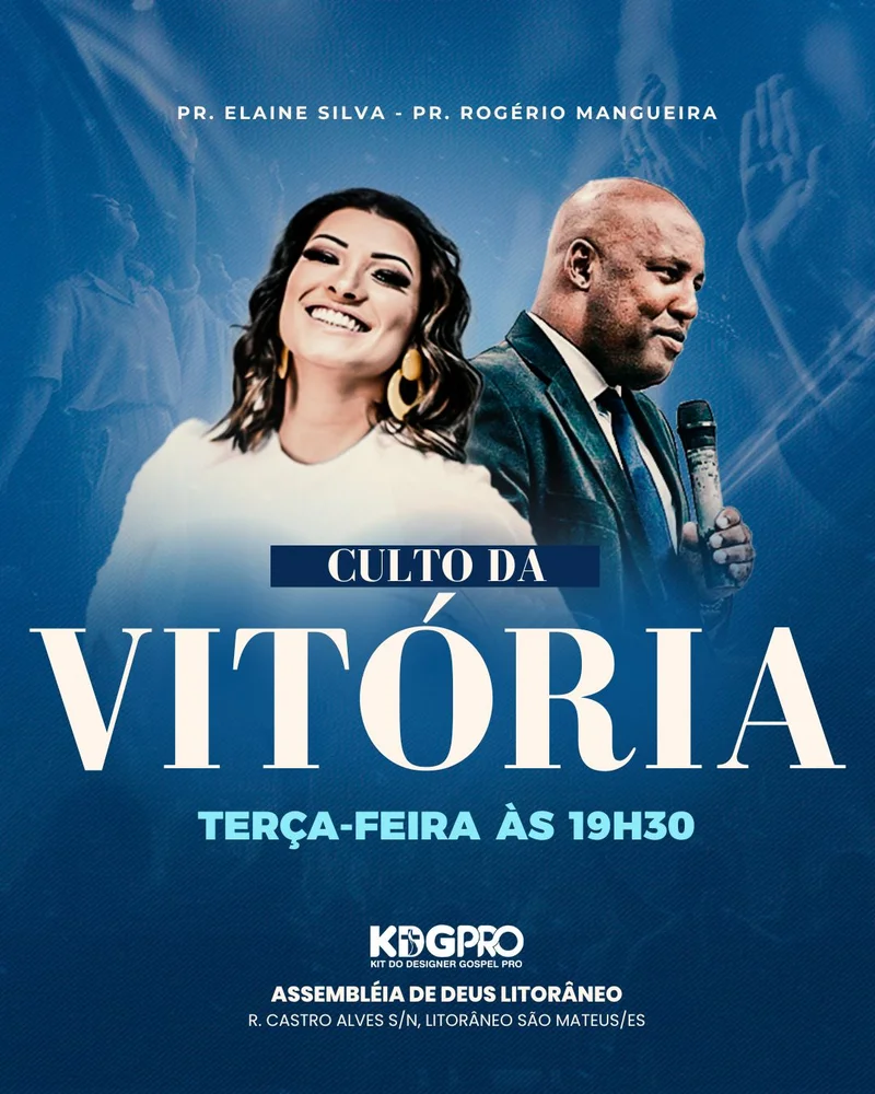 Culto da Vitória – Evento de Superação | Eventos | Arte para Igreja Editável no Canva | Cartaz Culto da Vitória – Evento de Superação | Eventos | Arte para Igreja Editável no Canva | Cartaz