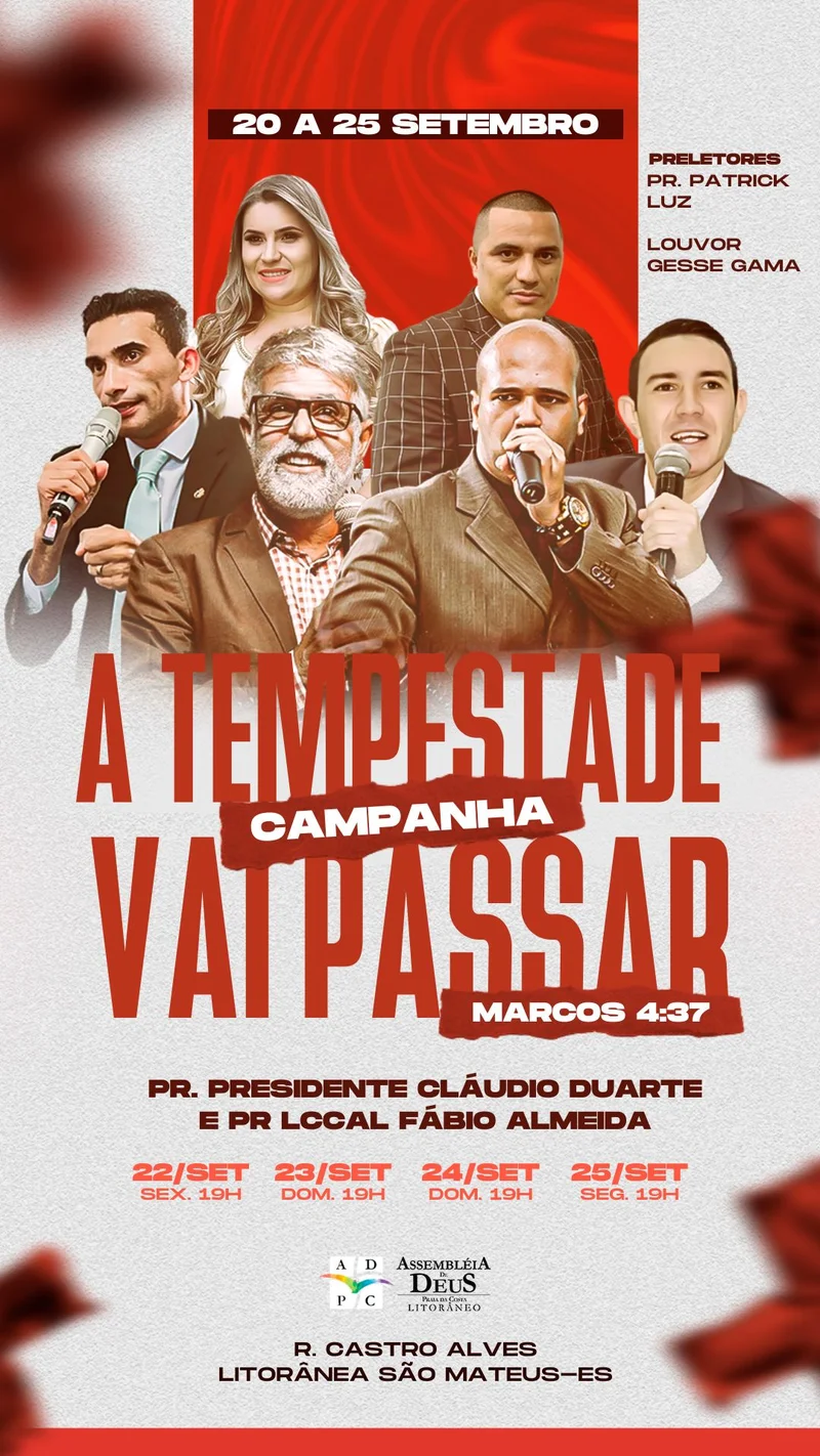 Campanha Tempestade – Evento de Milagres | Eventos | Arte para Igreja Editável no Canva | Story Campanha Tempestade – Evento de Milagres | Eventos | Arte para Igreja Editável no Canva | Story