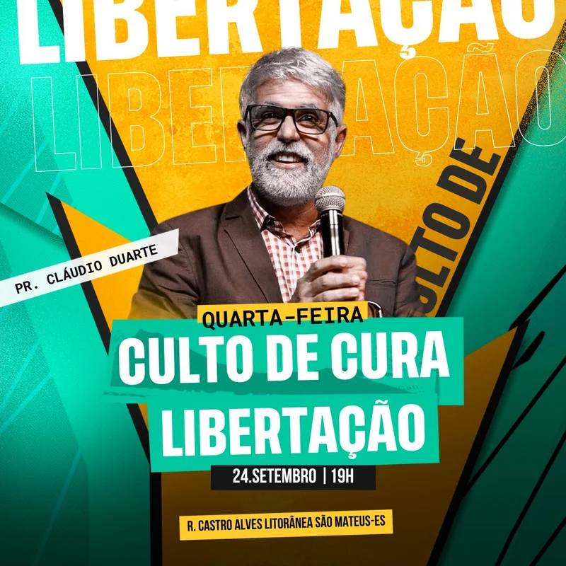 Culto de Cura e Libertação – Evento de Restauração | Eventos | Arte para Igreja Editável no Canva | Feed Culto de Cura e Libertação – Evento de Restauração | Eventos | Arte para Igreja Editável no Canva | Feed
