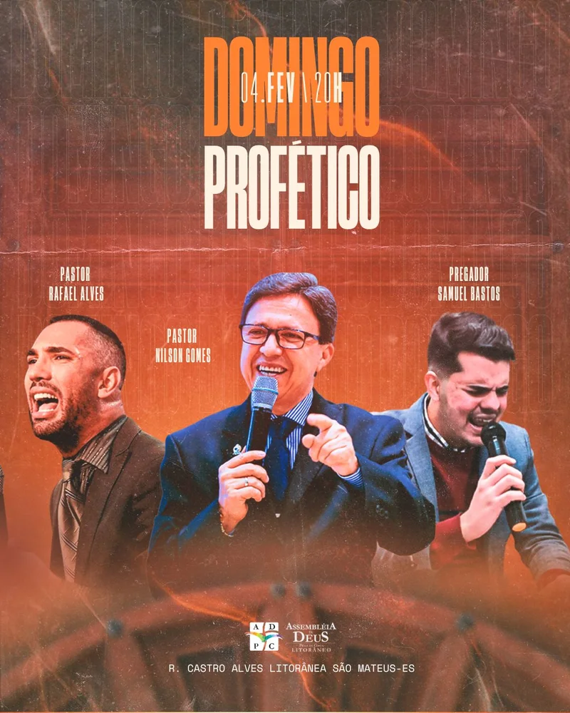 Domingo Profético de Poder – Evento de Palavra Revelada | Eventos | Arte para Igreja Editável no Canva | Cartaz Domingo Profético de Poder – Evento de Palavra Revelada | Eventos | Arte para Igreja Editável no Canva | Cartaz