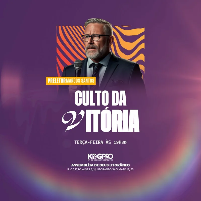 Culto da Vitória – Evento de Milagres e Conquistas | Eventos | Arte para Igreja Editável no Canva | Feed Culto da Vitória – Evento de Milagres e Conquistas | Eventos | Arte para Igreja Editável no Canva | Feed
