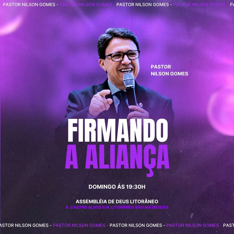 Culto Firmando a Aliança – Evento de Renovação de Votos | Eventos | Arte para Igreja Editável no Canva | Feed Culto Firmando a Aliança – Evento de Renovação de Votos | Eventos | Arte para Igreja Editável no Canva | Feed