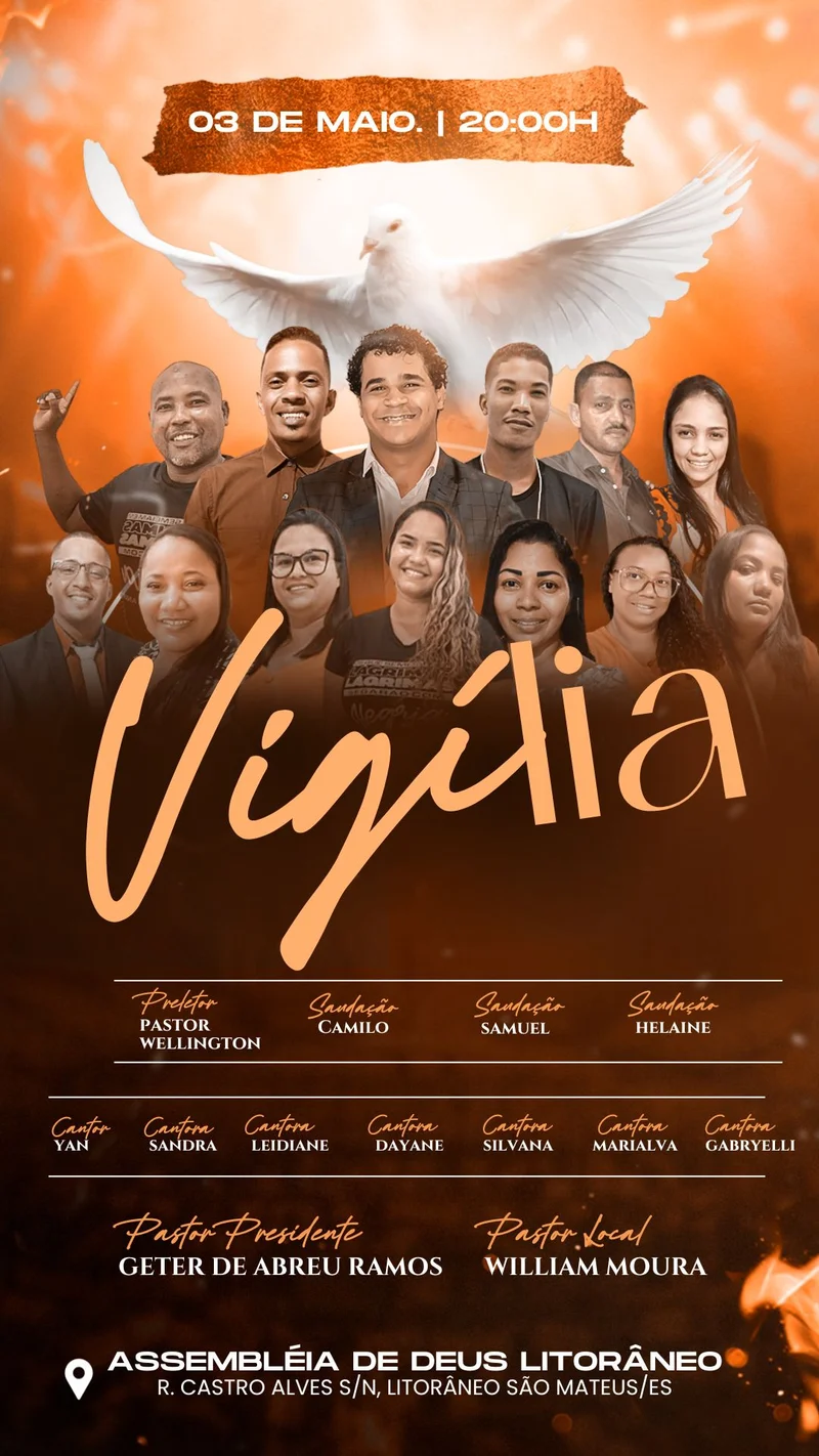 Vígilia Gospel – Grande Evento Gospel | Eventos | Arte para Igreja Editável no Canva | Story Vígilia Gospel – Grande Evento Gospel | Eventos | Arte para Igreja Editável no Canva | Story