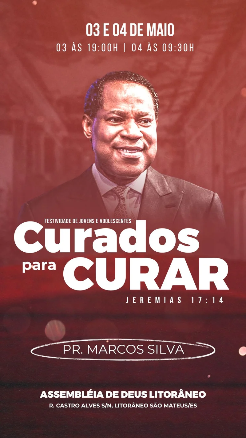 Festival de Jovens e adolescentes Curados para Curar – Princípios Bíblicos | Eventos | Arte para Igreja Editável no Canva | Story Festival de Jovens e adolescentes Curados para Curar – Princípios Bíblicos | Eventos | Arte para Igreja Editável no Canva | Story