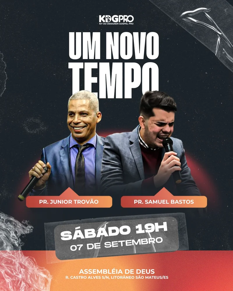 Um Novo Tempo – Conferência Cristã | Eventos | Arte para Igreja Editável no Canva | Cartaz Um Novo Tempo – Conferência Cristã | Eventos | Arte para Igreja Editável no Canva | Cartaz