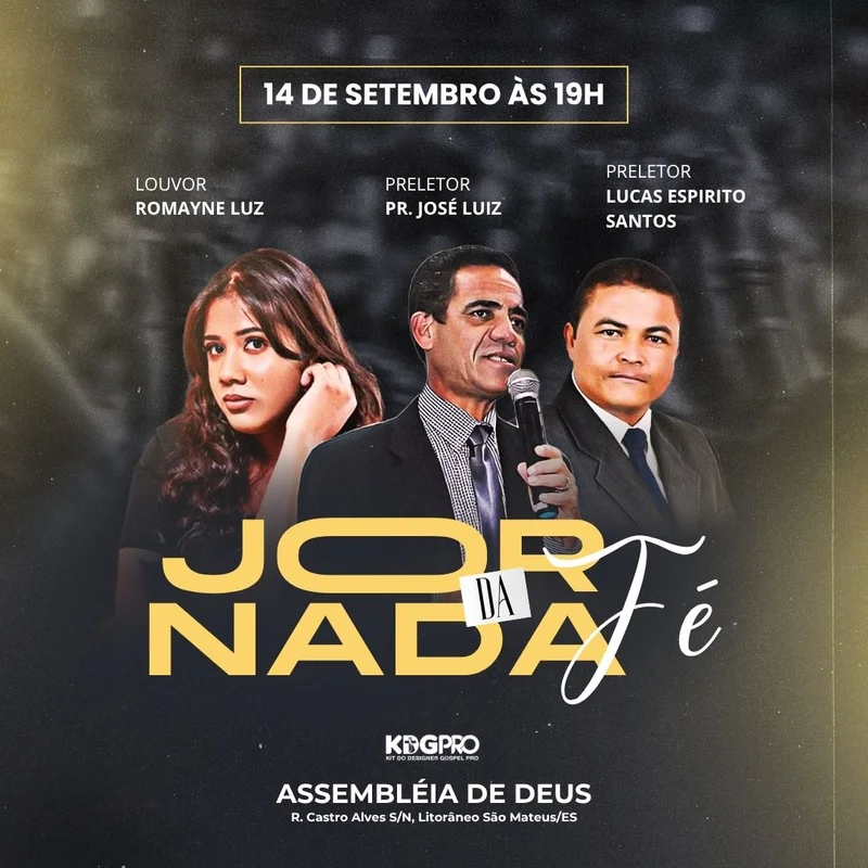 Jornada da Fé | Eventos | Arte para Igreja Editável no Canva | Feed Jornada da Fé | Eventos | Arte para Igreja Editável no Canva | Feed
