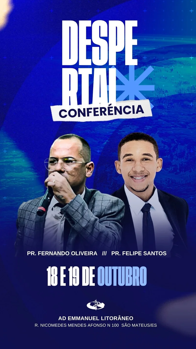 Despertar Conferência – para Evento de Avivamento | Eventos | Arte para Igreja Editável no Canva | Story Despertar Conferência – para Evento de Avivamento | Eventos | Arte para Igreja Editável no Canva | Story