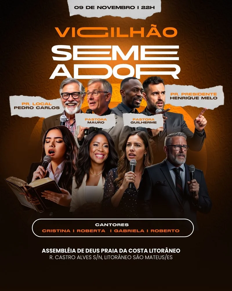 Vigilão Semeador – para Vigília de Oração | Eventos | Arte para Igreja Editável no Canva | Cartaz Vigilão Semeador – para Vigília de Oração | Eventos | Arte para Igreja Editável no Canva | Cartaz