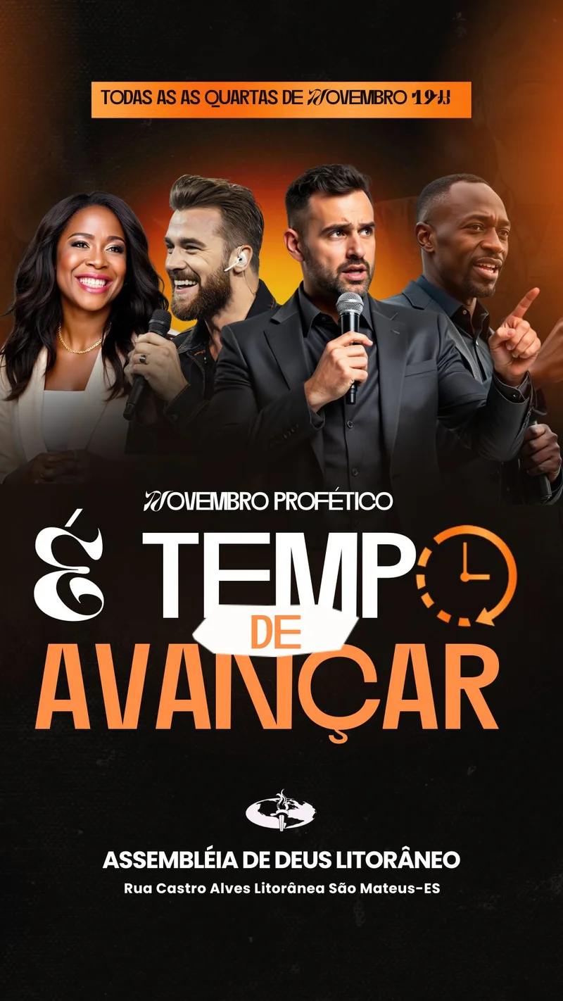 É Tempo de Avançar – para Mês Profético | Eventos | Arte para Igreja Editável no Canva | Story É Tempo de Avançar – para Mês Profético | Eventos | Arte para Igreja Editável no Canva | Story