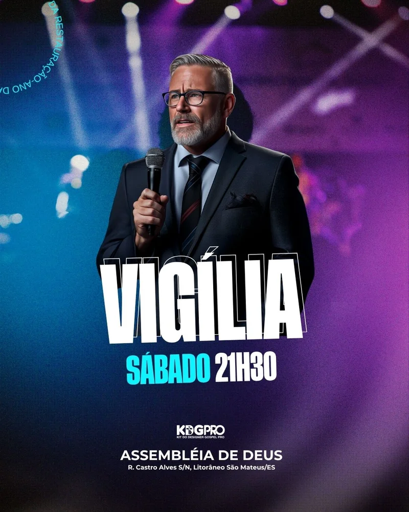 Vigília de Oração – Evento Cristão | Eventos | Arte para Igreja Editável no Canva | Cartaz Vigília de Oração – Evento Cristão | Eventos | Arte para Igreja Editável no Canva | Cartaz