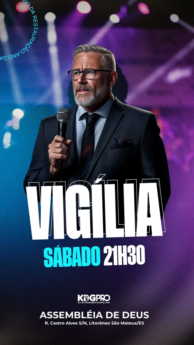 Vigília de Oração – Evento Cristão | Eventos | Arte para Igreja Editável no Canva | Story Vigília de Oração – Evento Cristão | Eventos | Arte para Igreja Editável no Canva | Story