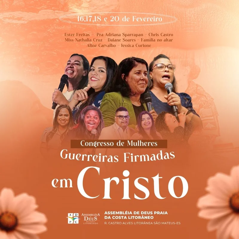 Congresso de Mulheres | Eventos | Arte para Igreja Editável no Canva | Feed Congresso de Mulheres | Eventos | Arte para Igreja Editável no Canva | Feed
