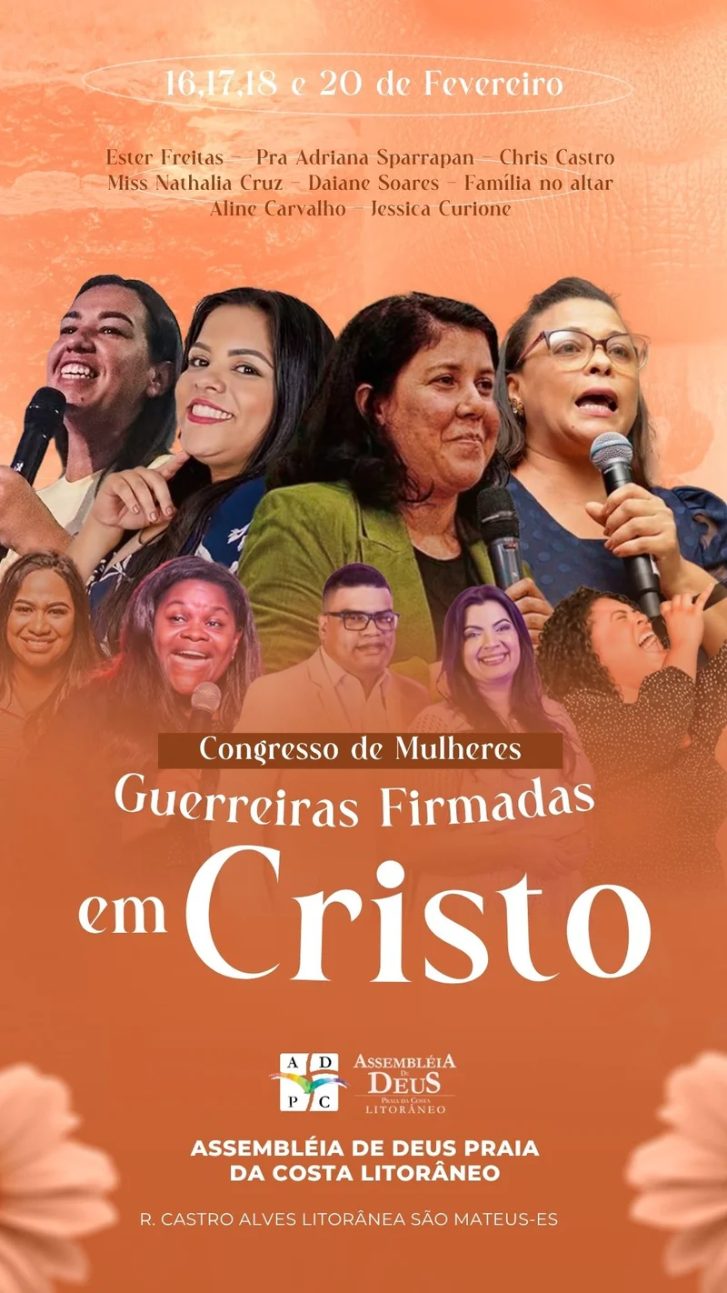 Congresso de Mulheres | Eventos | Arte para Igreja Editável no Canva | Story Congresso de Mulheres | Eventos | Arte para Igreja Editável no Canva | Story