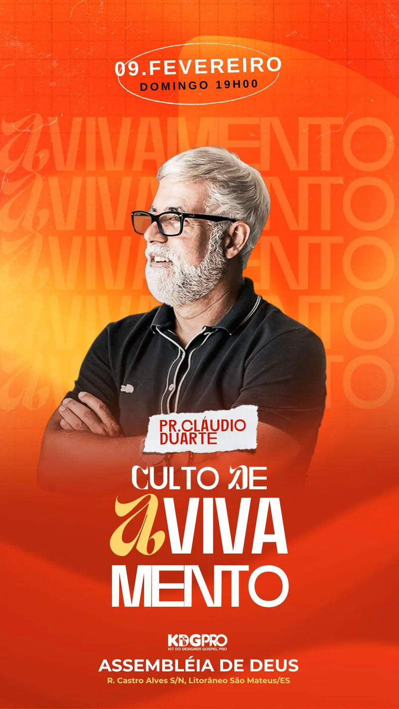Culto de Avivamento – Evento Cristão | Eventos | Arte para Igreja Editável no Canva | Story Culto de Avivamento – Evento Cristão | Eventos | Arte para Igreja Editável no Canva | Story