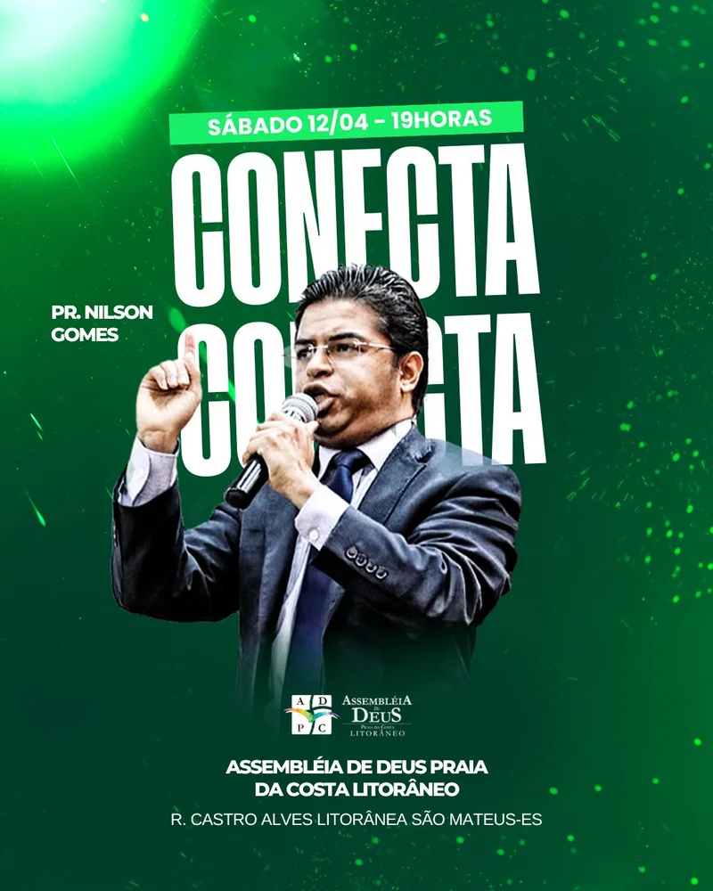 Evento Conecta | Eventos | Arte para Igreja Editável no Canva | Cartaz Evento Conecta | Eventos | Arte para Igreja Editável no Canva | Cartaz