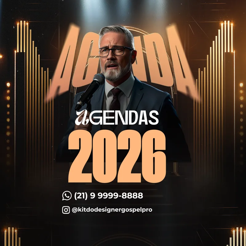 Agendas 2026 | Eventos | Arte para Igreja Editável no Canva | Feed Agendas 2026 | Eventos | Arte para Igreja Editável no Canva | Feed