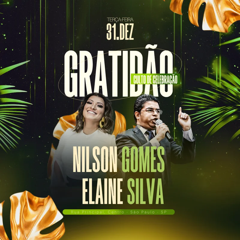 Evento I Culto da Gratidão | Eventos | Arte para Igreja Editável no Canva | Feed Evento I Culto da Gratidão | Eventos | Arte para Igreja Editável no Canva | Feed