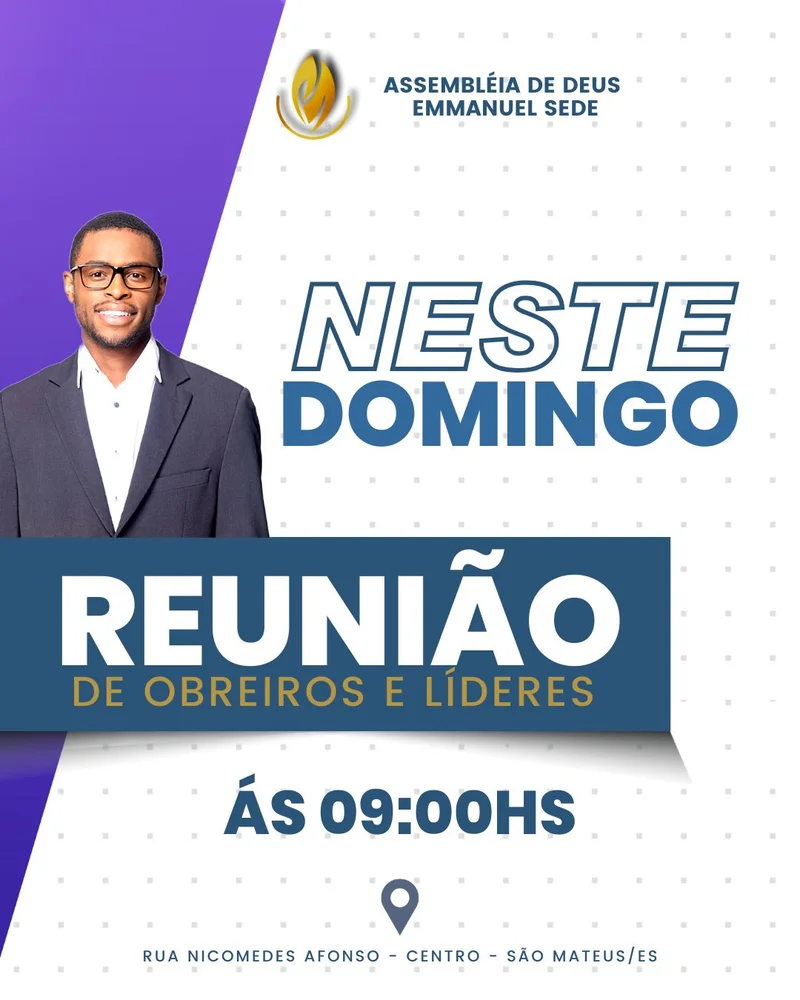 Reunião de Obreiros | Informativos | Arte para Igreja Editável no Canva | Cartaz Reunião de Obreiros | Informativos | Arte para Igreja Editável no Canva | Cartaz