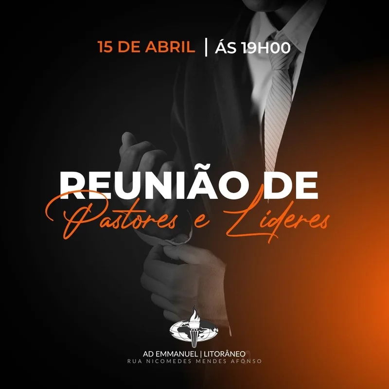 Reunião de Pastores e Líderes | Informativos | Arte para Igreja Editável no Canva | Feed Reunião de Pastores e Líderes | Informativos | Arte para Igreja Editável no Canva | Feed