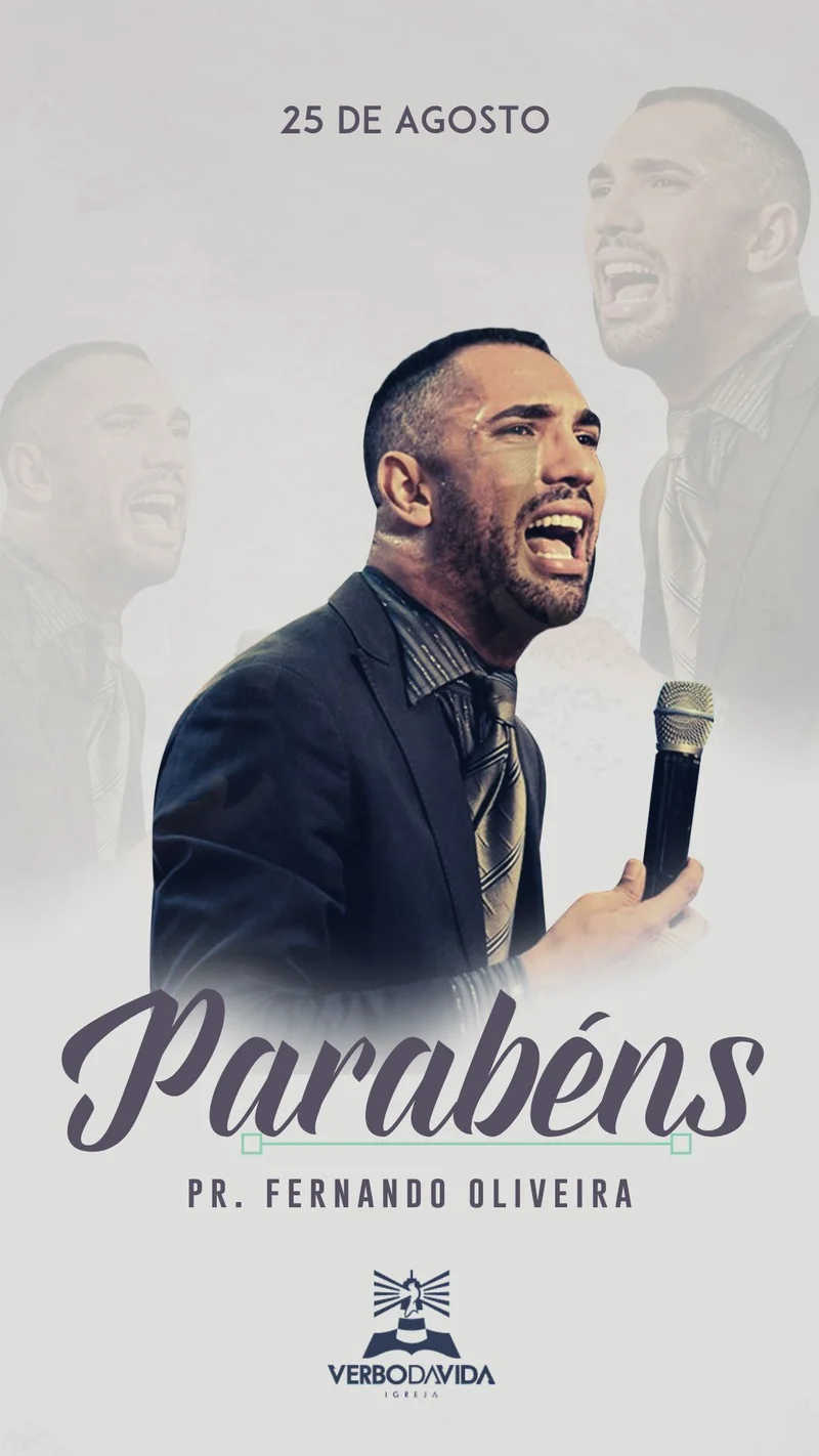 Parabéns, Pastor! Que Deus te Abençoe | Informativos | Arte para Igreja Editável no Canva | Story Parabéns, Pastor! Que Deus te Abençoe | Informativos | Arte para Igreja Editável no Canva | Story