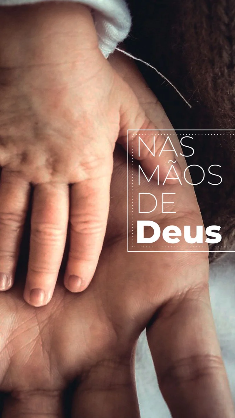 Nas Mãos de Deus | Mensagens | Arte para Igreja Editável no Canva | Story Nas Mãos de Deus | Mensagens | Arte para Igreja Editável no Canva | Story
