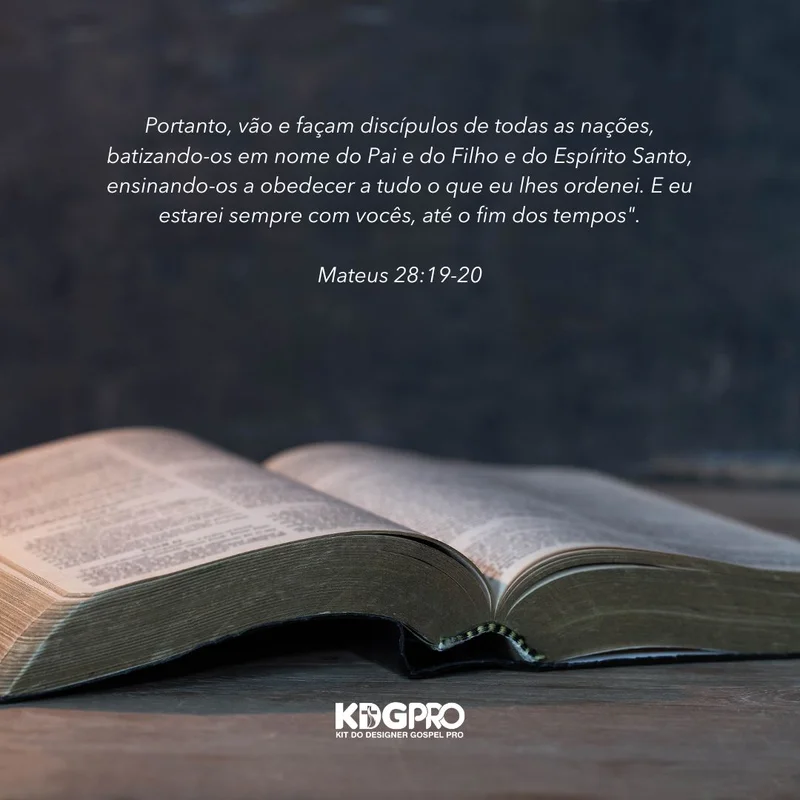 Mensagem: Vão e Façam Discípulos de Todas as Nações (Mateus 28:19) | Mensagens | Arte para Igreja Editável no Canva | Feed Mensagem: Vão e Façam Discípulos de Todas as Nações (Mateus 28:19) | Mensagens | Arte para Igreja Editável no Canva | Feed