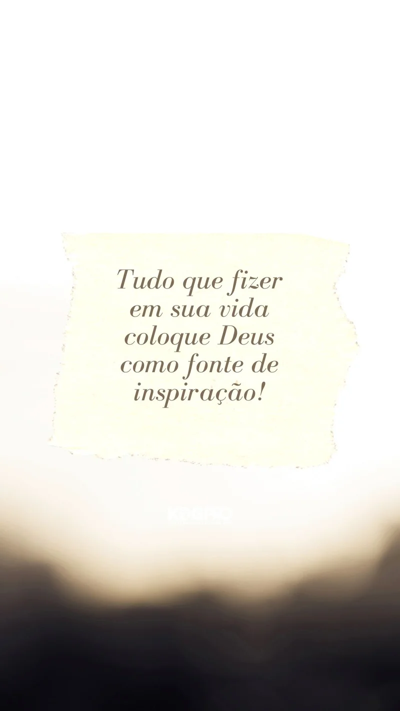 Mensagem: Tudo que Fizer em Sua Vida, Coloque Deus | Mensagens | Arte para Igreja Editável no Canva | Story Mensagem: Tudo que Fizer em Sua Vida, Coloque Deus | Mensagens | Arte para Igreja Editável no Canva | Story