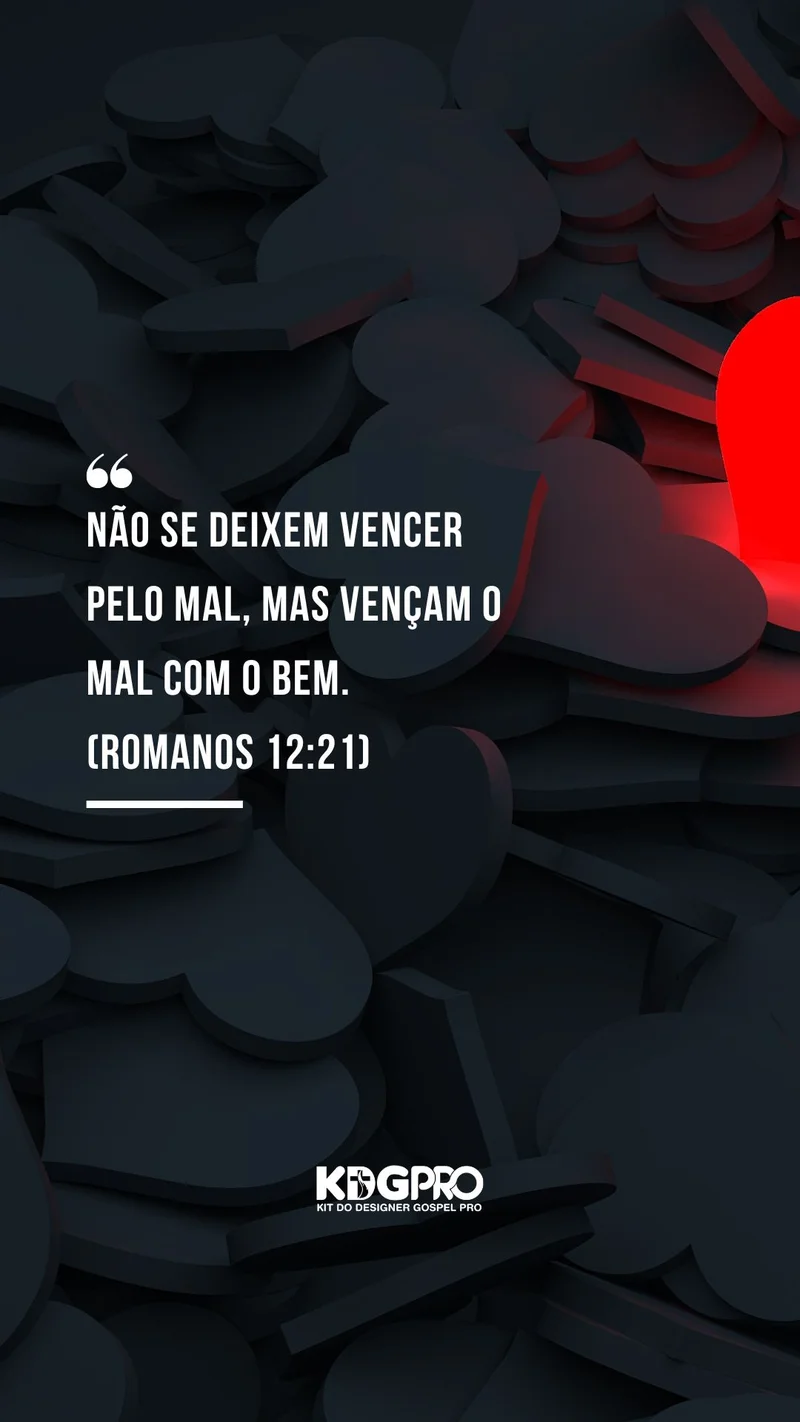 Mensagem: Não Se Deixem Vencer Pelo Mal (Romanos 12:21) | Mensagens | Arte para Igreja Editável no Canva | Story Mensagem: Não Se Deixem Vencer Pelo Mal (Romanos 12:21) | Mensagens | Arte para Igreja Editável no Canva | Story