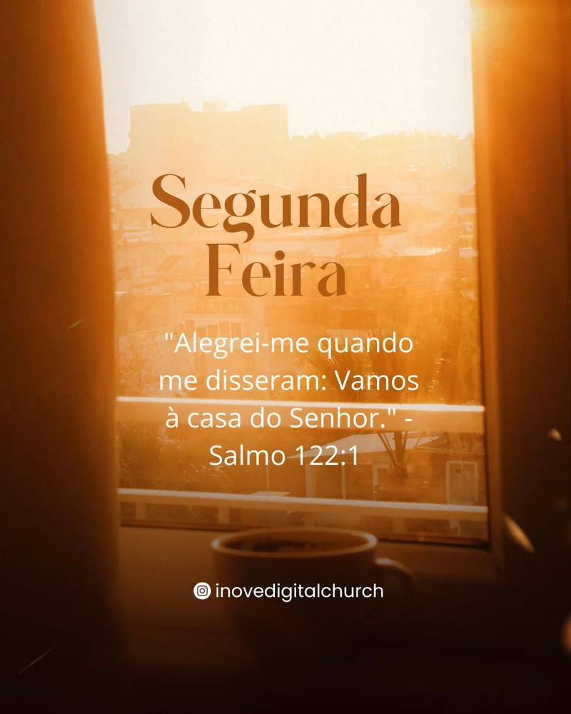 Mensagem Bíblica – Versículo Bíblico Salmo 122:1 | Mensagens | Arte para Igreja Editável no Canva | Cartaz Mensagem Bíblica – Versículo Bíblico Salmo 122:1 | Mensagens | Arte para Igreja Editável no Canva | Cartaz