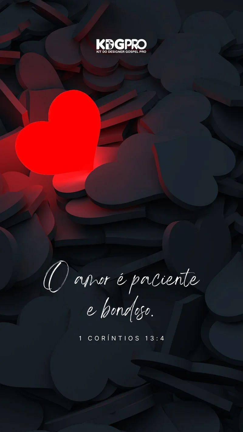 Mensagem Bíblica – Versículo 1 Coríntios 13:4 | Mensagens | Arte para Igreja Editável no Canva | Story Mensagem Bíblica – Versículo 1 Coríntios 13:4 | Mensagens | Arte para Igreja Editável no Canva | Story