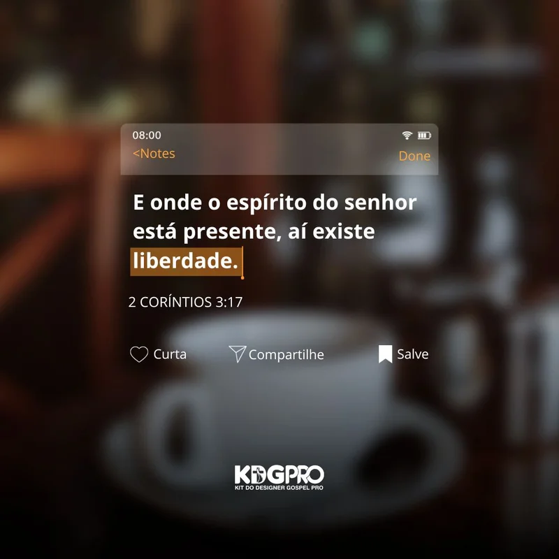 Mensagem Bíblica – Versículo 2 Coríntios 3:17 | Mensagens | Arte para Igreja Editável no Canva | Feed Mensagem Bíblica – Versículo 2 Coríntios 3:17 | Mensagens | Arte para Igreja Editável no Canva | Feed