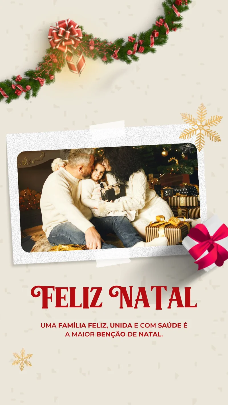Feliz Natal com Mensagem Cristã | Natal | Arte para Igreja Editável no Canva | Story Feliz Natal com Mensagem Cristã | Natal | Arte para Igreja Editável no Canva | Story