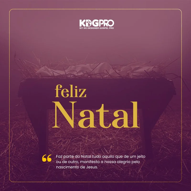 Especial de Natal com Versículo Bíblico | Natal | Arte para Igreja Editável no Canva | Feed Especial de Natal com Versículo Bíblico | Natal | Arte para Igreja Editável no Canva | Feed