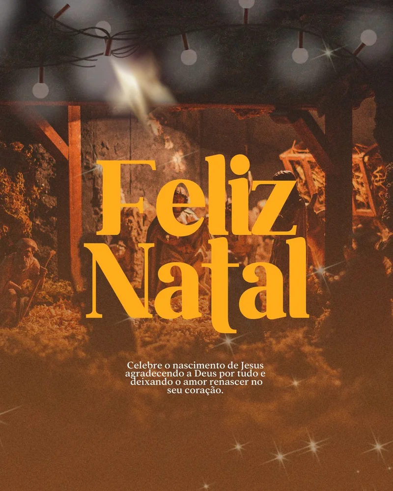 Especial de Natal com Versículo Bíblico | Natal | Arte para Igreja Editável no Canva | Cartaz Especial de Natal com Versículo Bíblico | Natal | Arte para Igreja Editável no Canva | Cartaz