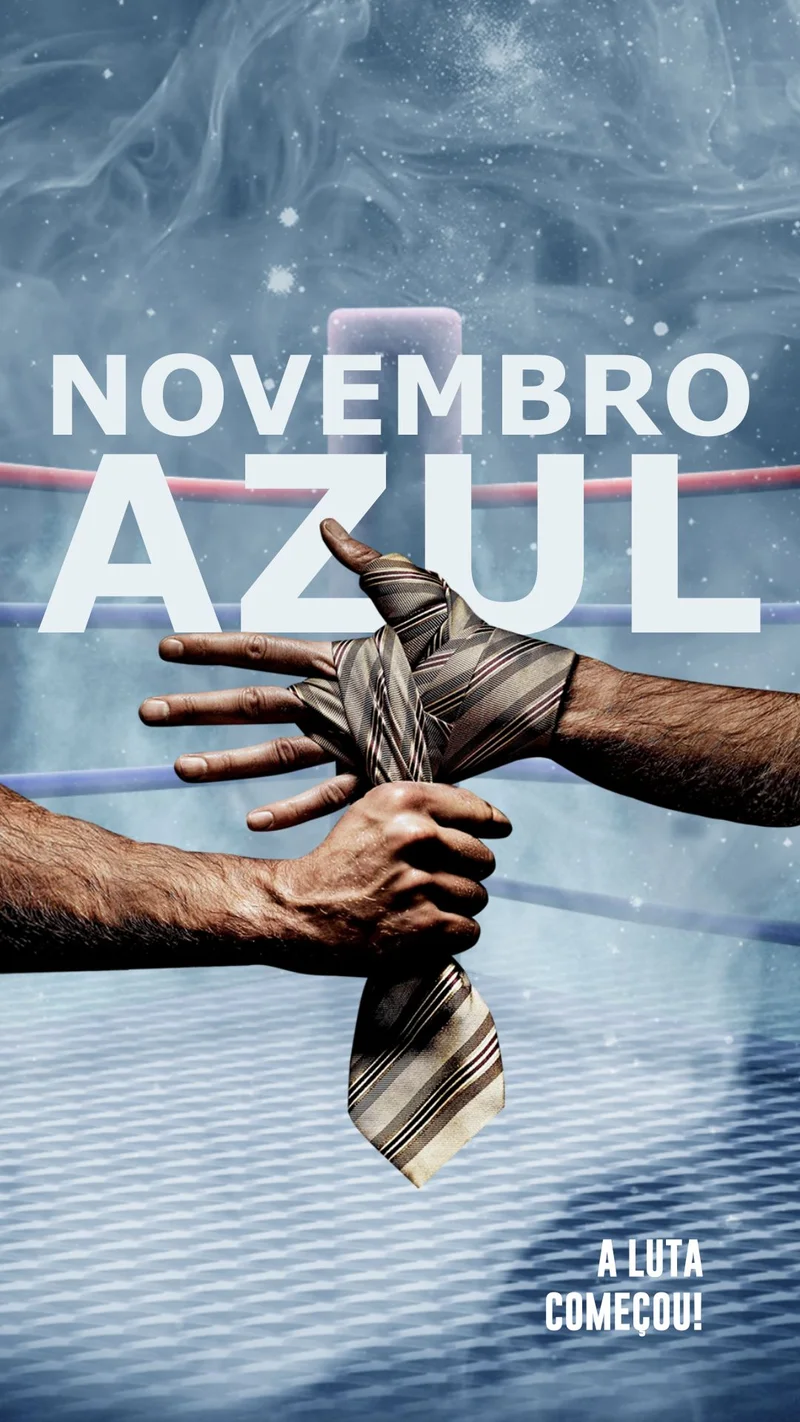 Campanha Novembro Azul – Igreja em Apoio à Vida | Novembro Azul | Arte para Igreja Editável no Canva | Story Campanha Novembro Azul – Igreja em Apoio à Vida | Novembro Azul | Arte para Igreja Editável no Canva | Story
