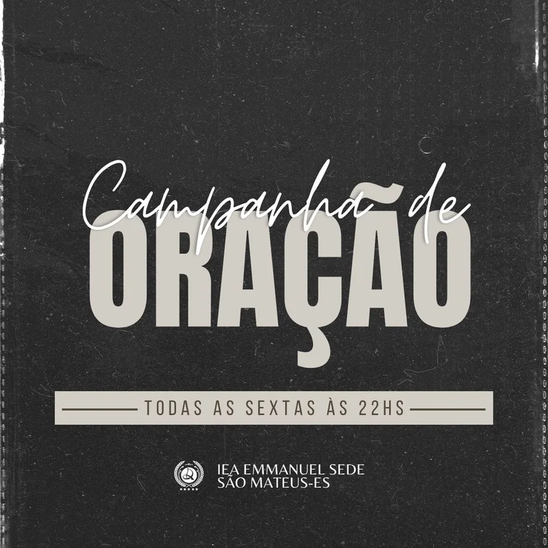 Campanha de ORAÇÃO | Oração | Arte para Igreja Editável no Canva | Feed Campanha de ORAÇÃO | Oração | Arte para Igreja Editável no Canva | Feed