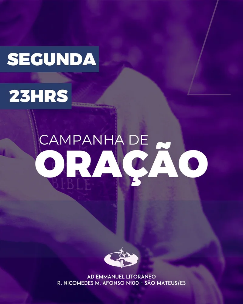 Campanha de Oração | Oração | Arte para Igreja Editável no Canva | Cartaz Campanha de Oração | Oração | Arte para Igreja Editável no Canva | Cartaz