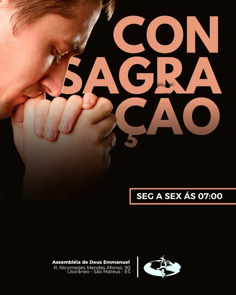 Culto de Consagração | Oração | Arte para Igreja Editável no Canva | Cartaz Culto de Consagração | Oração | Arte para Igreja Editável no Canva | Cartaz