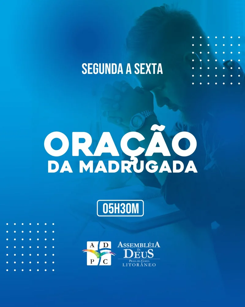 Oração da Madrugada | Oração | Arte para Igreja Editável no Canva | Cartaz Oração da Madrugada | Oração | Arte para Igreja Editável no Canva | Cartaz