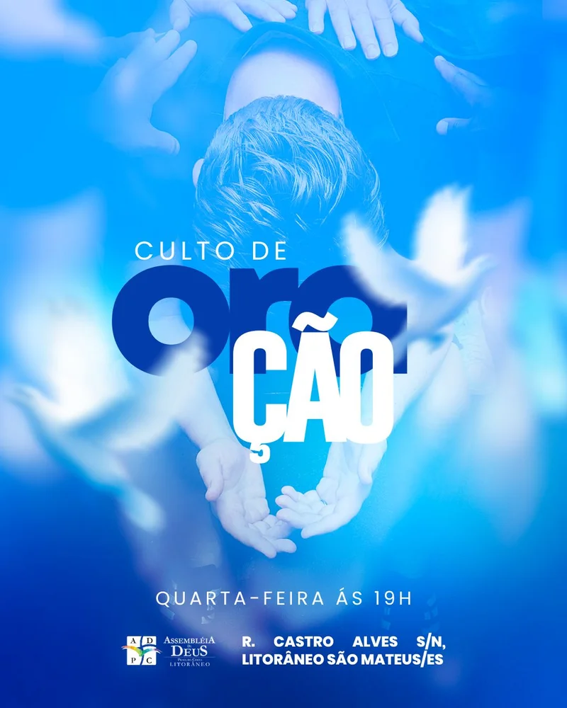 Culto de Oração | Oração | Arte para Igreja Editável no Canva | Cartaz Culto de Oração | Oração | Arte para Igreja Editável no Canva | Cartaz