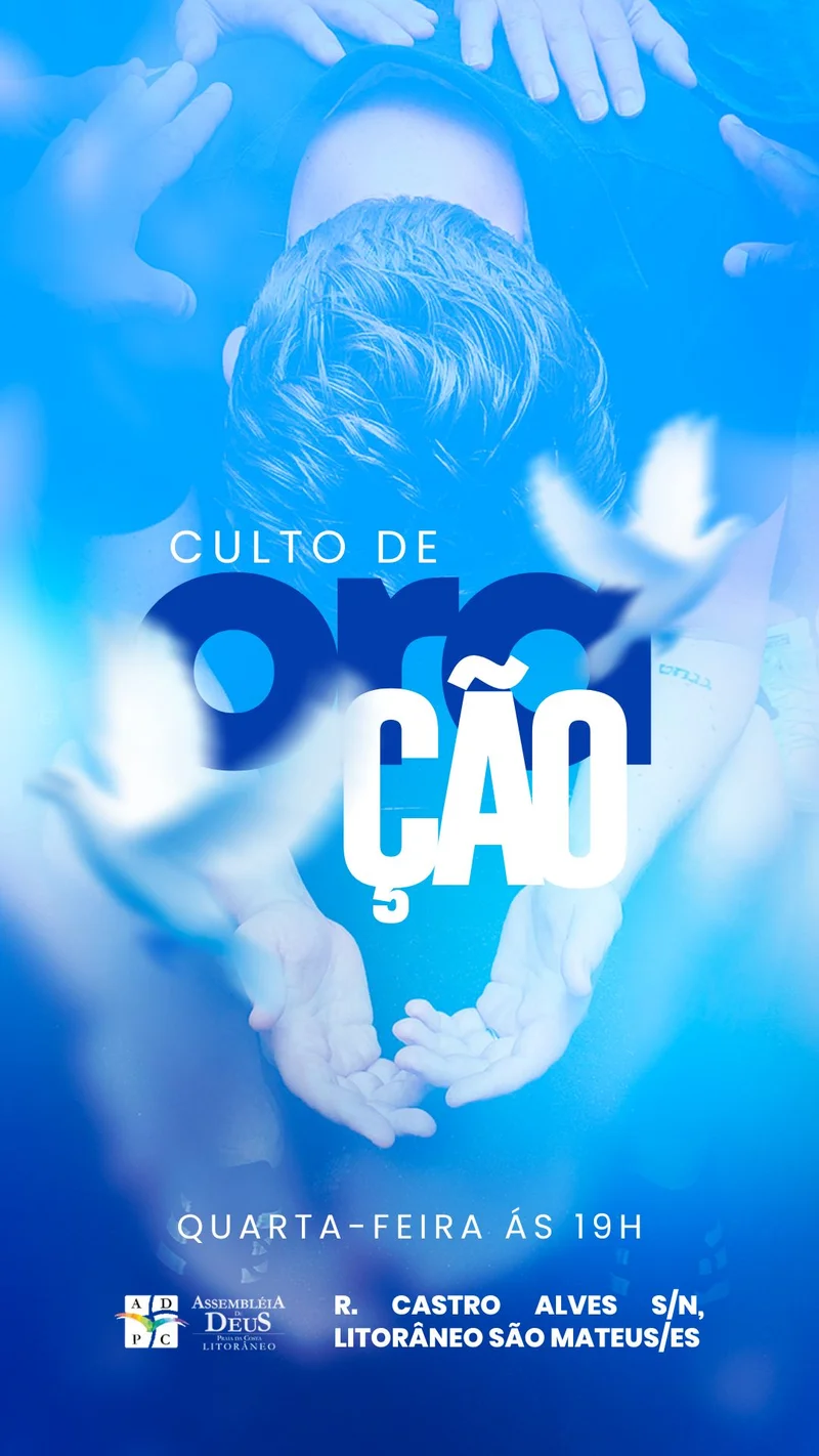 Culto de Oração | Oração | Arte para Igreja Editável no Canva | Story Culto de Oração | Oração | Arte para Igreja Editável no Canva | Story