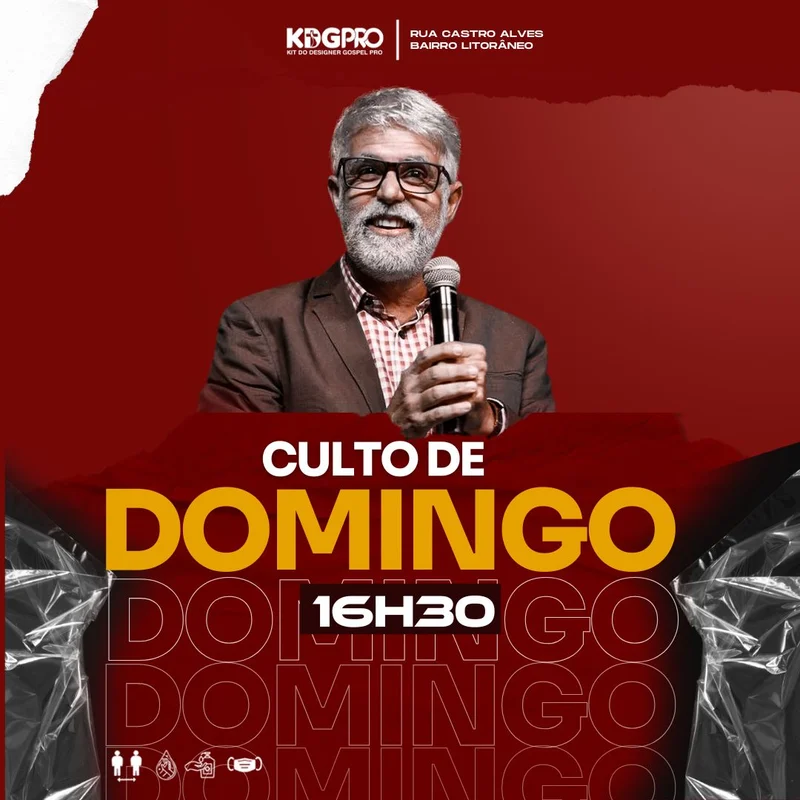 Outros Temas – Culto de Domingo | Oração | Arte para Igreja Editável no Canva | Feed Outros Temas – Culto de Domingo | Oração | Arte para Igreja Editável no Canva | Feed